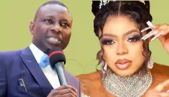 Bobrisky and EFCC Chairman