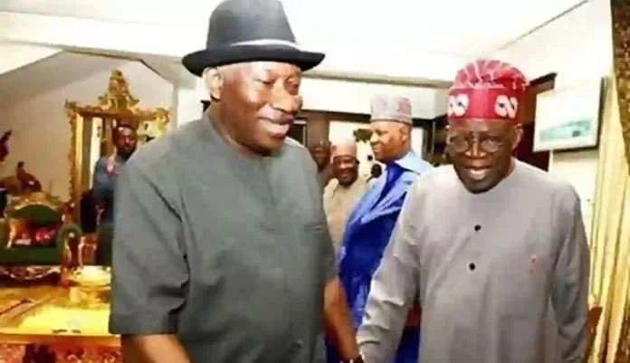 Bola Tinubu And Jonathan
