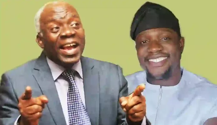 Femi Falana and VeryDarkMan