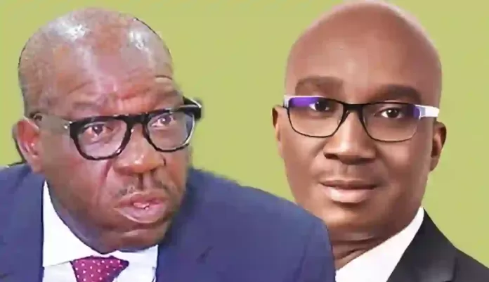 Godwin Obaseki and Monday Okpebholo Godwin Obaseki and Monday Okpebholo