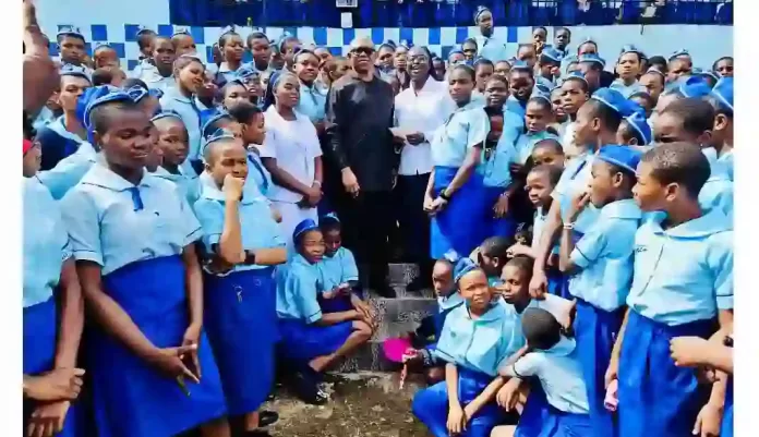 Holy Rosary Sisters and Peter Obi