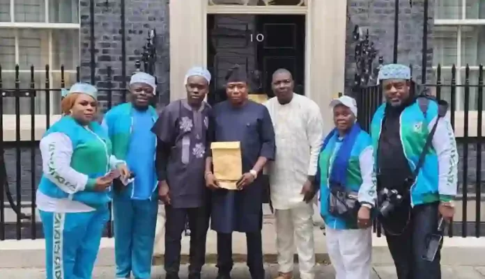 Igboho Submits petition To UK