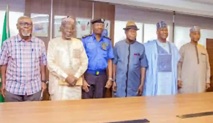 Kayode Egbetokun and former IGPS