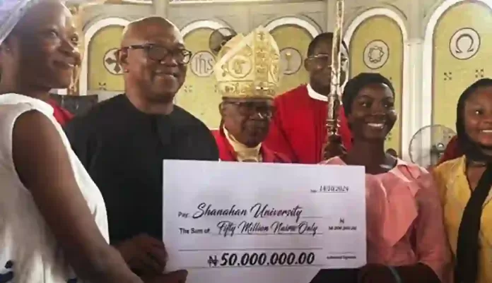 Peter Obi and Shanahan University