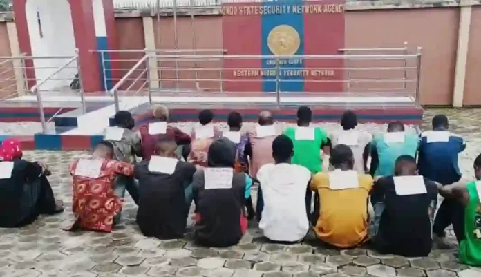 Suspects Arrested by Amotekun
