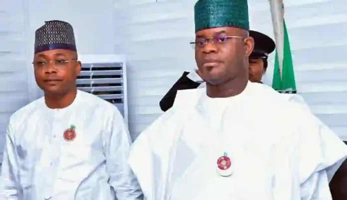 Yahaya Bello and Gov Ododo
