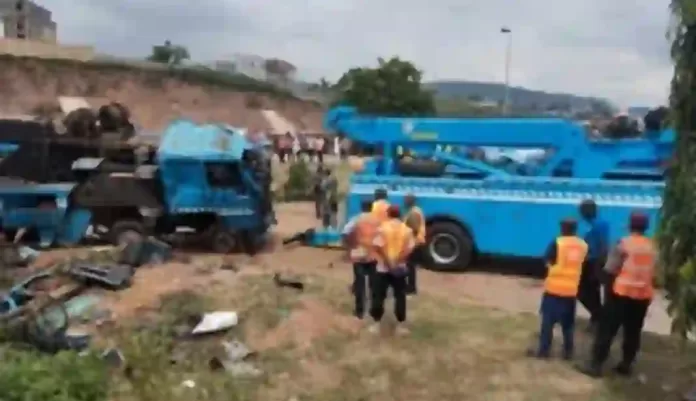 Accident Scene in Lagos