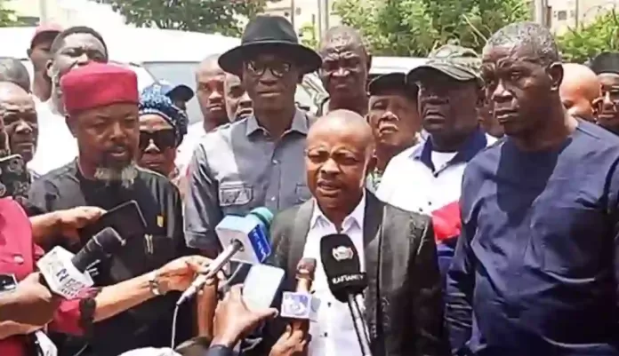 Ajaero and his Team at LP Secretariat