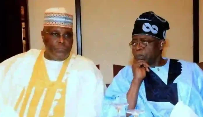 Atiku Abubkar and Bola Ahmed Tinubu