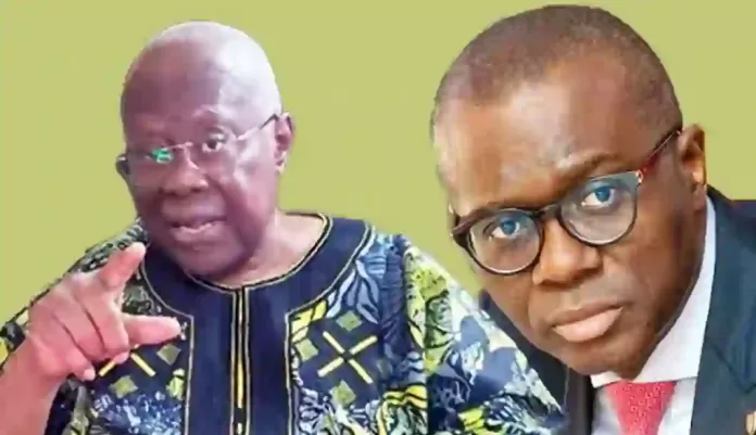 Bode George and Babajide Sanwoolu