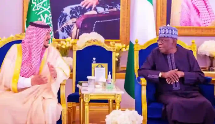 Bola Tinubu in Saudi Arabia
