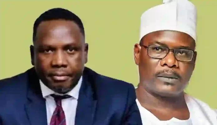 Daniel Bwala and Senator Ali Ndume Daniel Bwala and Senator Ali Ndume