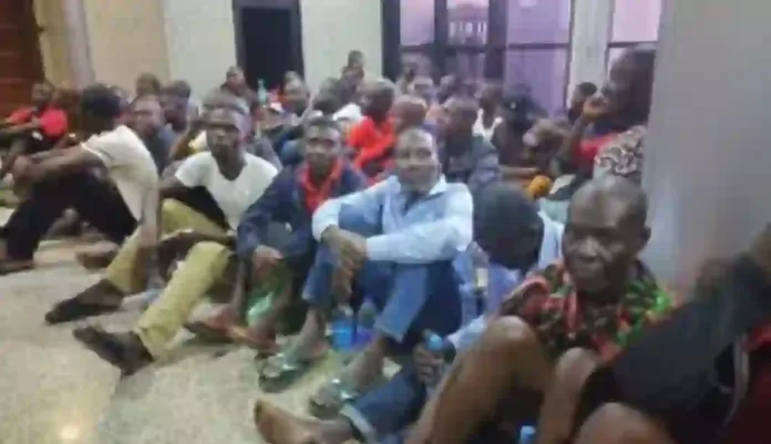 Detained IPOB Members