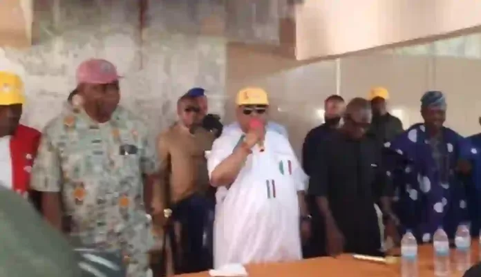 Governor Ademola Adeleke stormed Akure Governor Ademola Adeleke stormed Akure