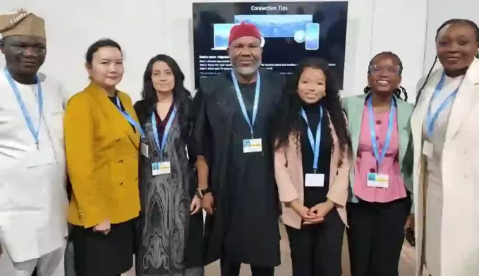 Victor Ogene and COP29 Members