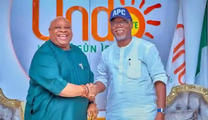 Ademola Adeleke and Lucky  Aiyedatiwa