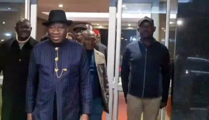 Goodluck Jonathan in Ghana