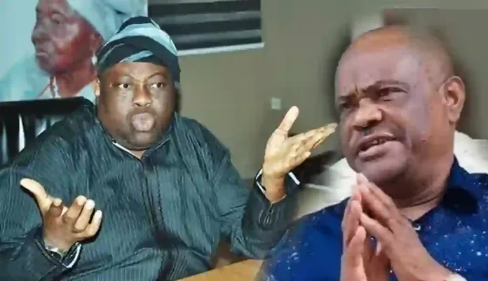 Dele Momodu and Nyesom Wike Dele Momodu and Nyesom Wike