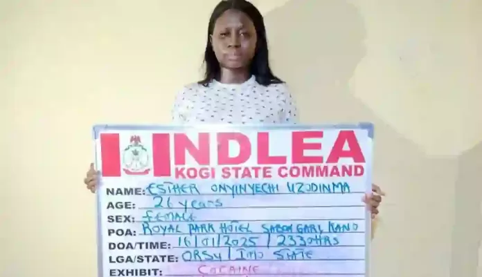 NDLEA Nabs India-Bound Female Student NDLEA Nabs India-Bound Female Student