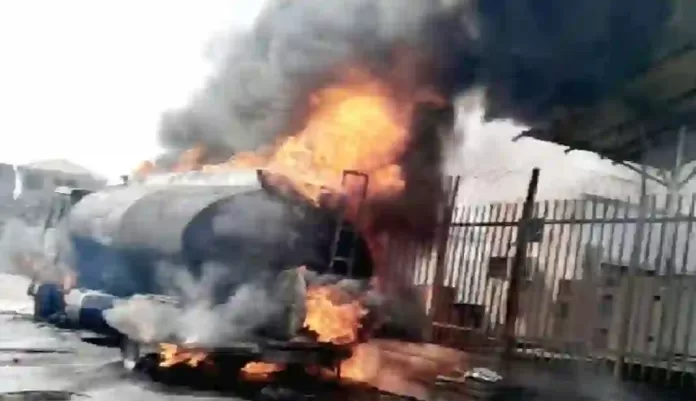 Tanker Explosion along Dikko-Maje Road in the Suleja Tanker Explosion along Dikko-Maje Road in the Suleja