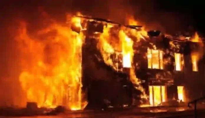 burning Building burning Building