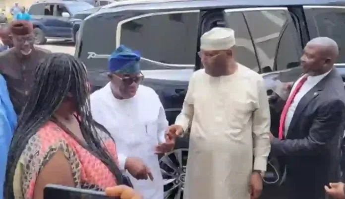 Atiku meets Obasanjo Atiku meets Obasanjo