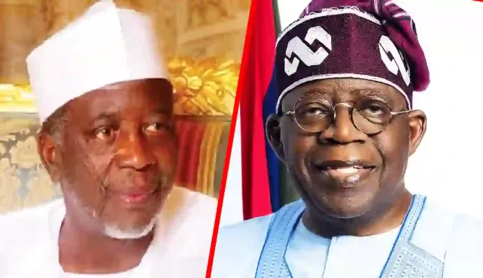 Attahiru Dalhatu Bafaraw and Bola Tinubu Attahiru Dalhatu Bafaraw and Bola Tinubu