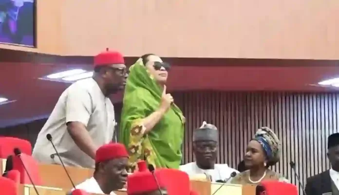 Godswill Akpabio order eviction of Senator Natasha Akpoti Godswill Akpabio order eviction of Senator Natasha Akpoti