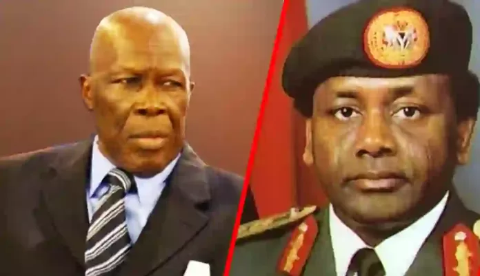 Humphrey Nwosu and Sani Abacha Humphrey Nwosu and Sani Abacha