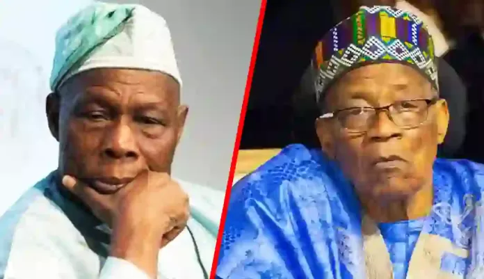 Olusegun Obasanjo and Ibrahim Babangida