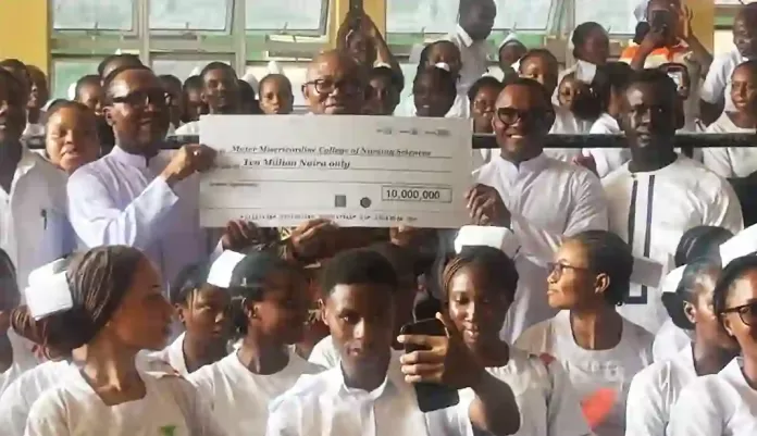 Peter Obi at Mater Misericordiae College of Nursing Sciences Peter Obi at Mater Misericordiae College of Nursing Sciences