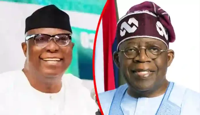 Babafemi Ojudu and Bola Tinubu