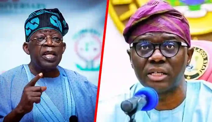 Bola Tinubu and Babajide Sanwo-olu