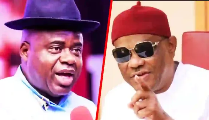 Douye Diri and Nyesom Wike