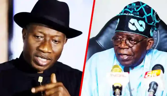 Goodluck Jonathan and Bola Tinubu Goodluck Jonathan and Bola Tinubu