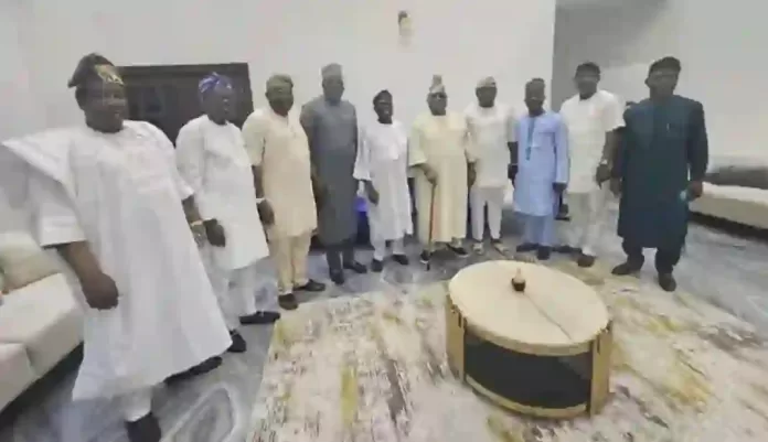 Governor Adeleke Visit To APC Chieftain Akande Governor Adeleke Visit To APC Chieftain Akande