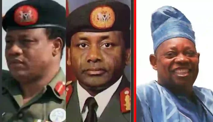 Ibrahim Babangida and Sanni Abacha and MKO Abiola Ibrahim Babangida and Sanni Abacha and MKO Abiola