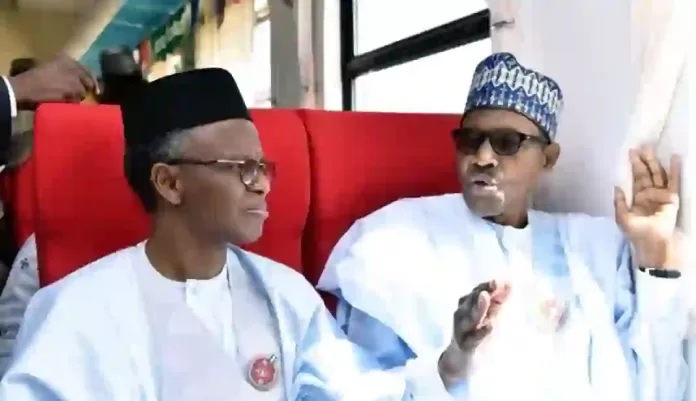 Nasir El-Rufai and Muhammadu Buhari Nasir El-Rufai and Muhammadu Buhari