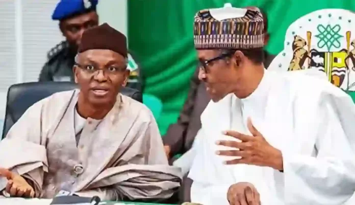 Nasir El-Rufai and Muhammadu Buhari2