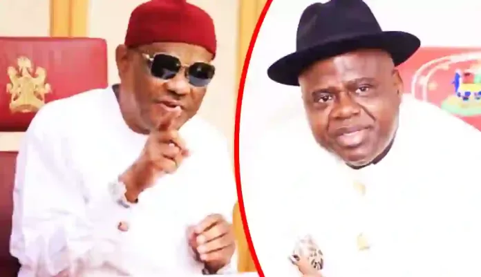 Nyesom Wike and Douye Diri