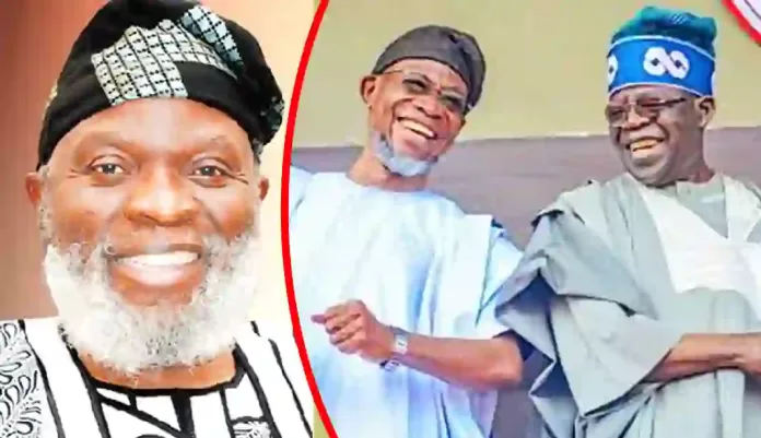 Professor Olusola Adeyeye and Rauf Aregbesola and Bola Tinubu Professor Olusola Adeyeye and Rauf Aregbesola and Bola Tinubu
