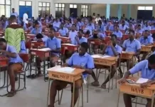 FG Moves To Sanction Schools Charging High WASCE Fees Students in Examination Hall