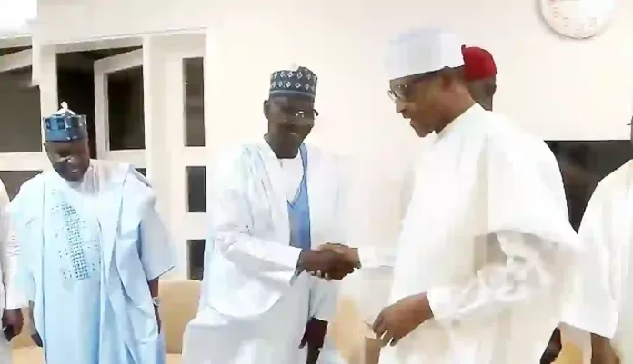 APC governors visit Buhari APC governors visit Buhari