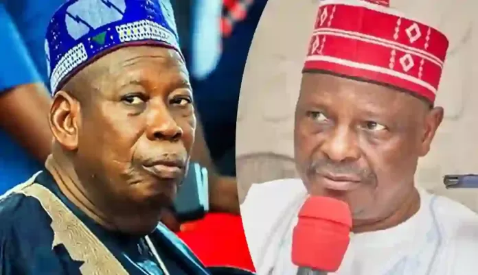 Abdullahi Ganduje and Rabiu Kwankwaso