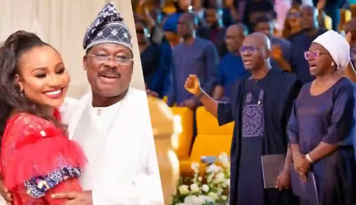 Ajimobi's daugher burial