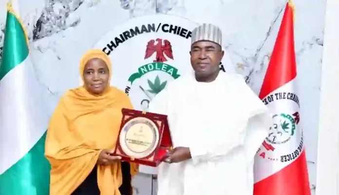 Binta Lami Adamu Bello and Buba Marwa