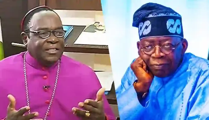 Bishop Matthew Hassan Kukah and Bola Tinubu