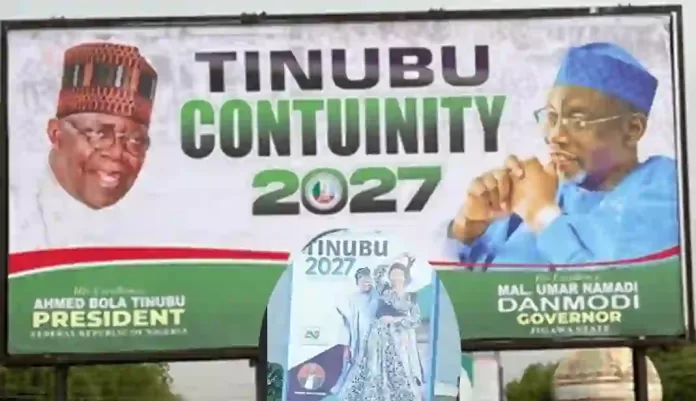 Bola Tinubu 2027 Bill Boards