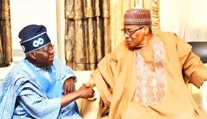 Bola Tinubu and Ibrahim Babangida
