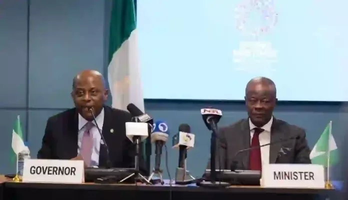 CBN Cardoso and Wale Edun World bank